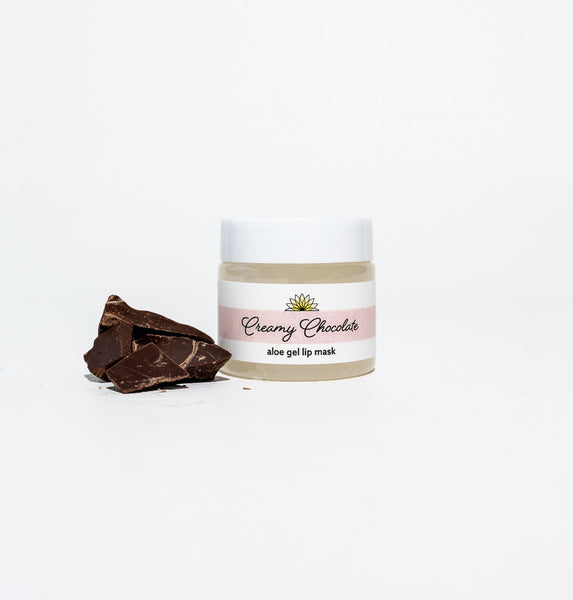 Creamy Chocolate Aloe Gel Lip Mask