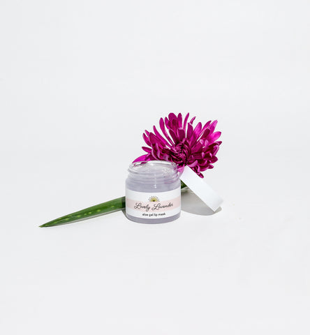 Lovely Lavender Aloe Gel Lip Mask