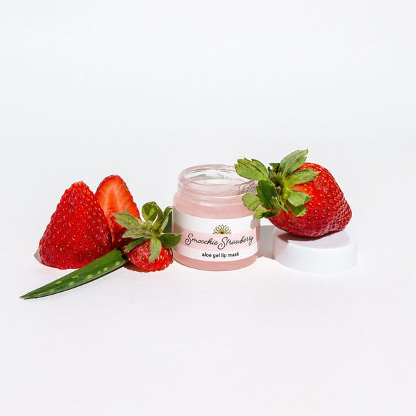 Smoochie Strawberry Aloe Gel Lip Mask